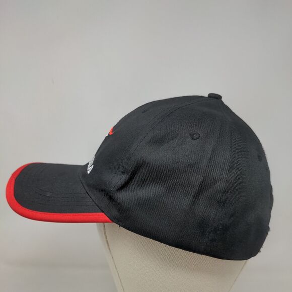Australia Kangaroo Strapback Hat Black One Size Embroidered 6 Panel - Picture 4 of 10